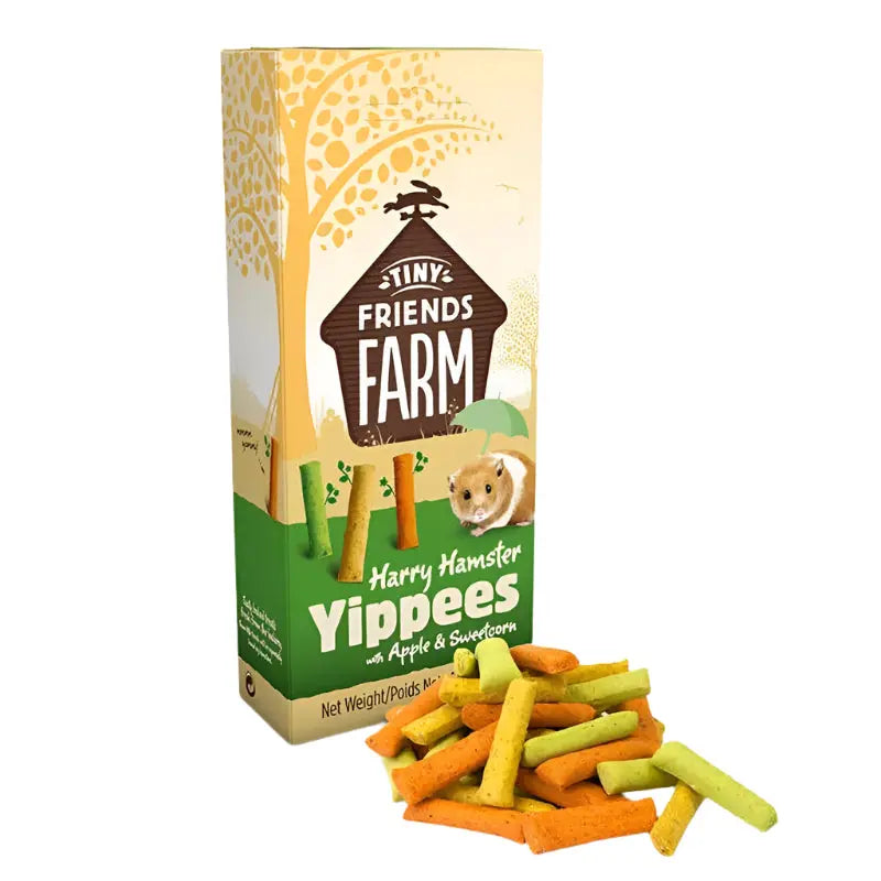Tiny Friends Harry Hamster Apple and Sweetcorn Yippees 120g Supreme Petfoods Ltd