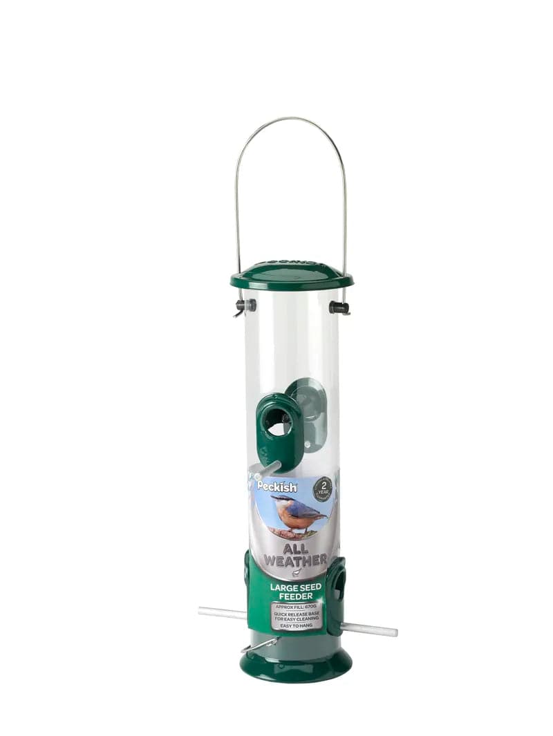 Peckish All Weather Large Seed Feeder Pedigree Wholesale Limited