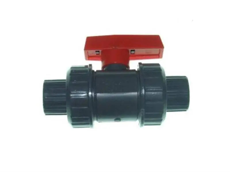 Red and grey ball valve union for 0.5 Inch bore pipe Anhui Hefei Hongjia Co Ltd