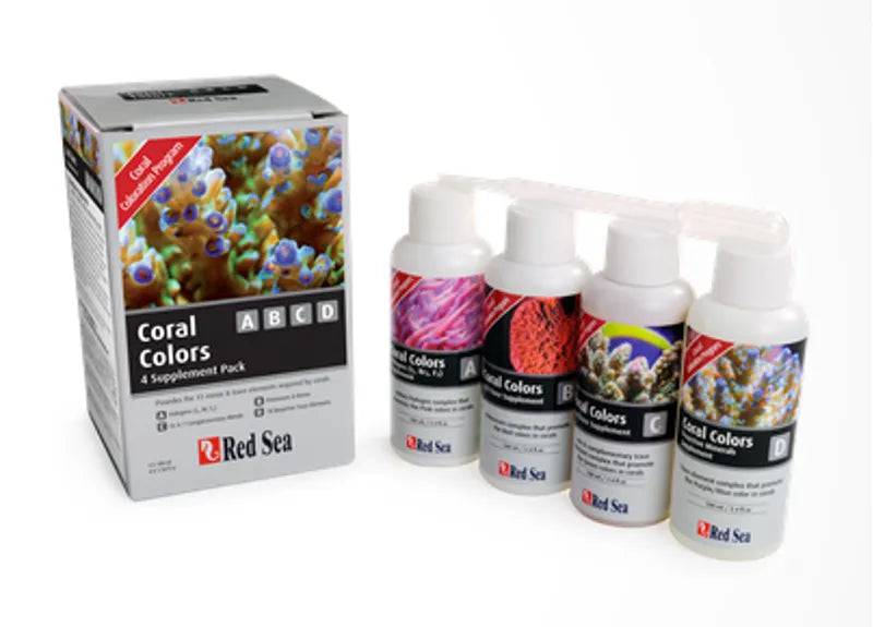 Red Sea Coral Colours Set 100ml Red Sea Aquatics (Uk) Ltd
