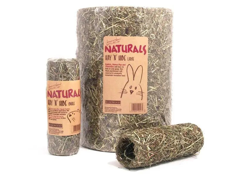 Rosewood Naturals Small Hay 'n' Hide – Chewable Rodent Toy Rosewood Pet Products Ltd