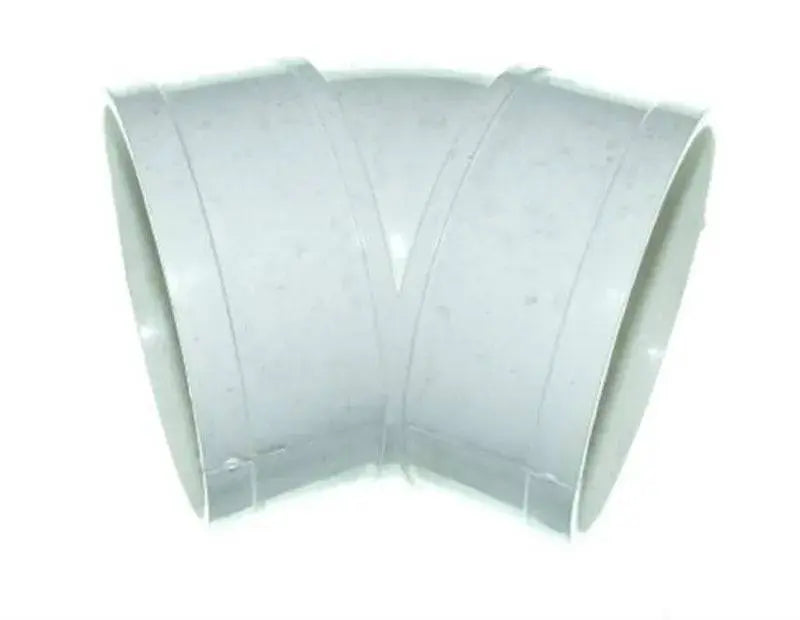 White 45 degree elbow for 4 inch bore PVC-U pipe Anhui Hefei Hongjia Co Ltd