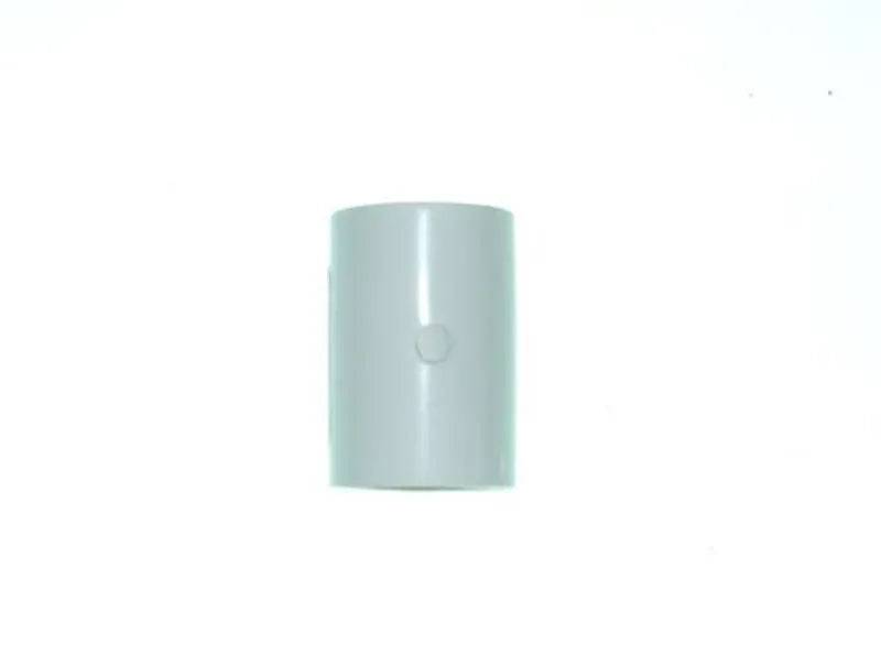 White coupling for 0.5 inch bore PVC-U pipe