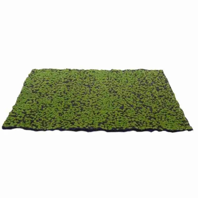 ARTIF. MOSS MAT GREEN-BROWN 70X50CM