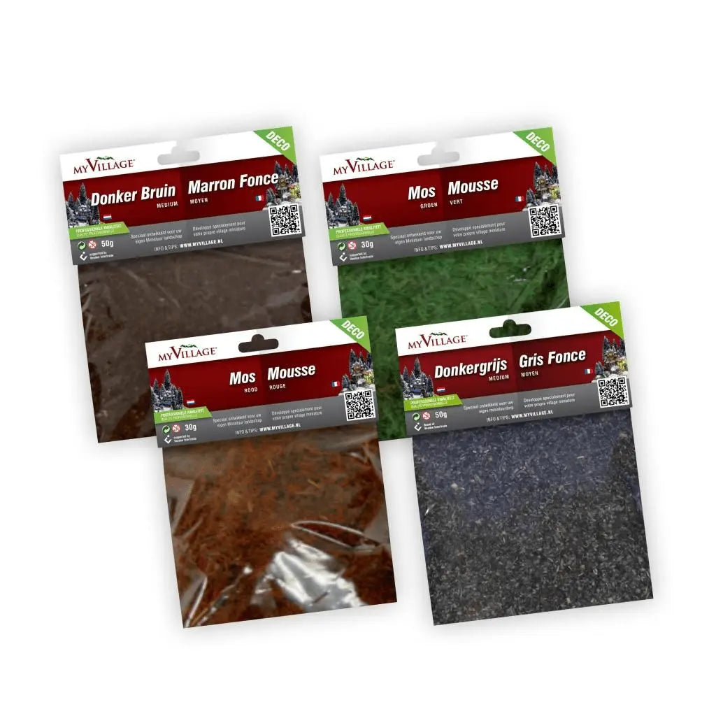 My Village Deco Mix 04 - Myd05(25G) /Myd09(15G)/ Myd10( 15G) /Myd92(25G) My Village
