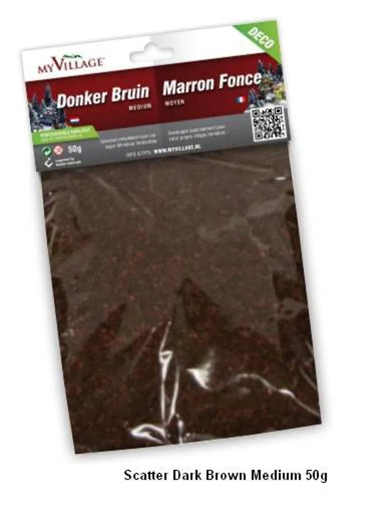 Scatter Dark Brown Medium 50g My Village