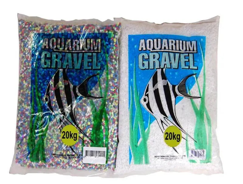 Aquarium Substrate Coloured Gravel 1-2mm 10kg White or Multicoloured Nanjing Beautystone