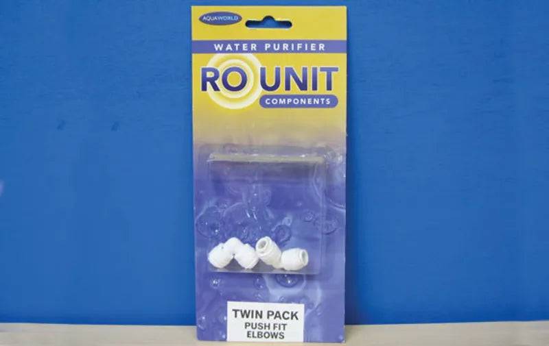 Reverse Osmosis Unit Push Fit Elbows 2 pack