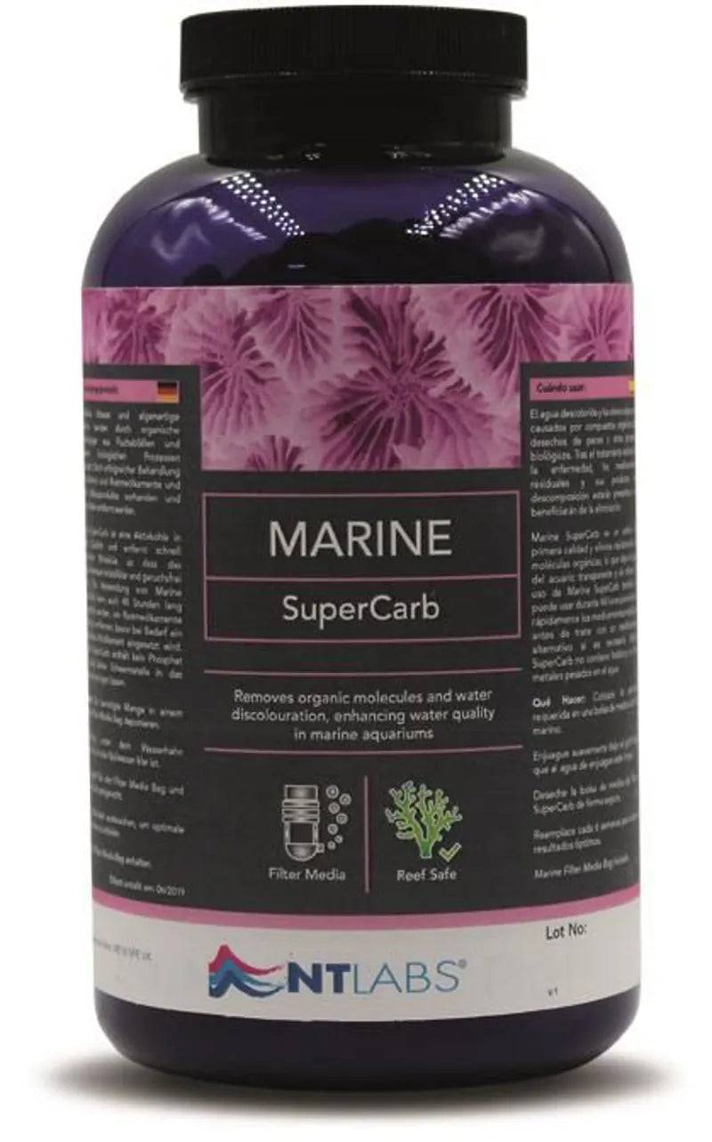 NT Labs Marine SuperCarb 375g | Activated Carbon for Aquariums Nt Labs