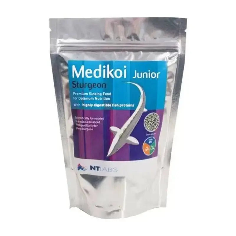NT Labs Medikoi Sturgeon Junior 2mm Sinking Pond Pellets 500g Nt Labs