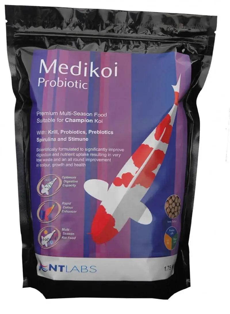 NT Labs MediKoi Probiotic Koi Pellet Food 1.75kg Nt Labs