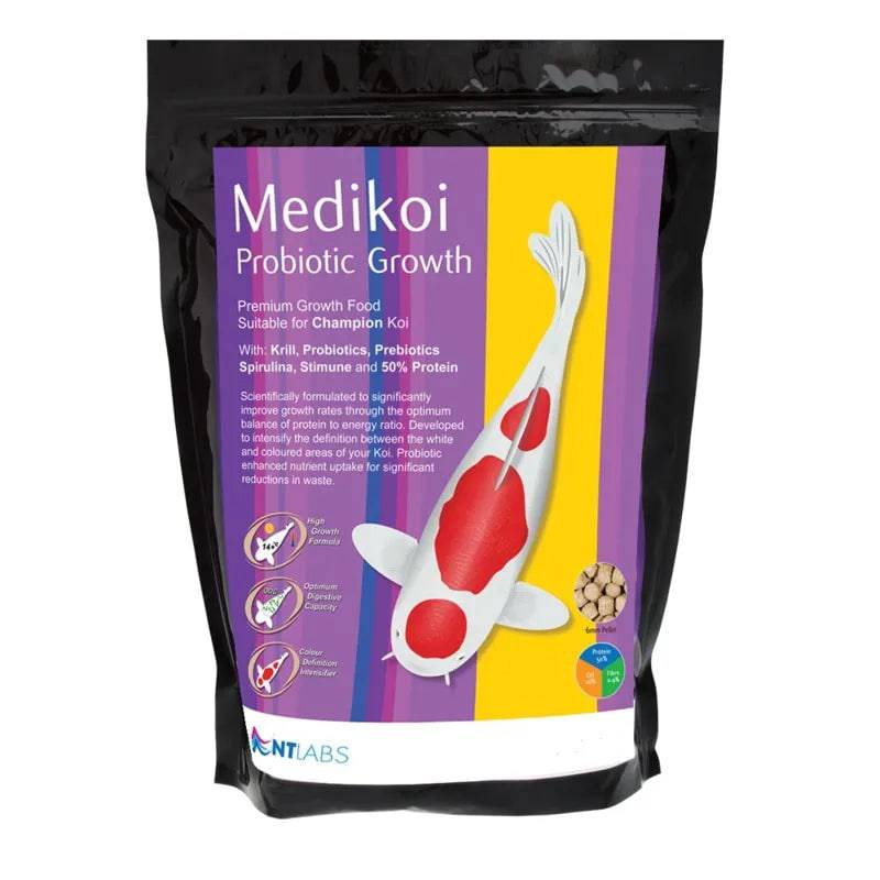 NT Labs MediKoi Probiotic Growth 6mm 3kg Pond Fish Pellet