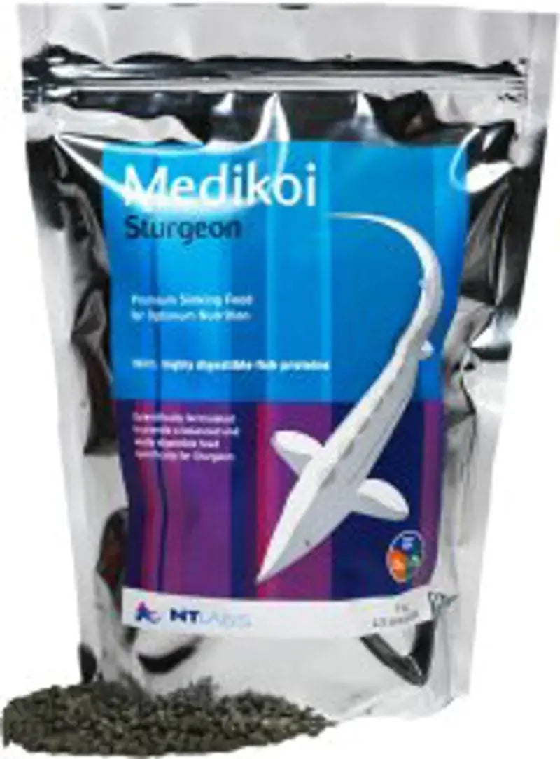 NT Labs MediKoi Sturgeon 3kg Sinking Pond Pellets Nt Labs