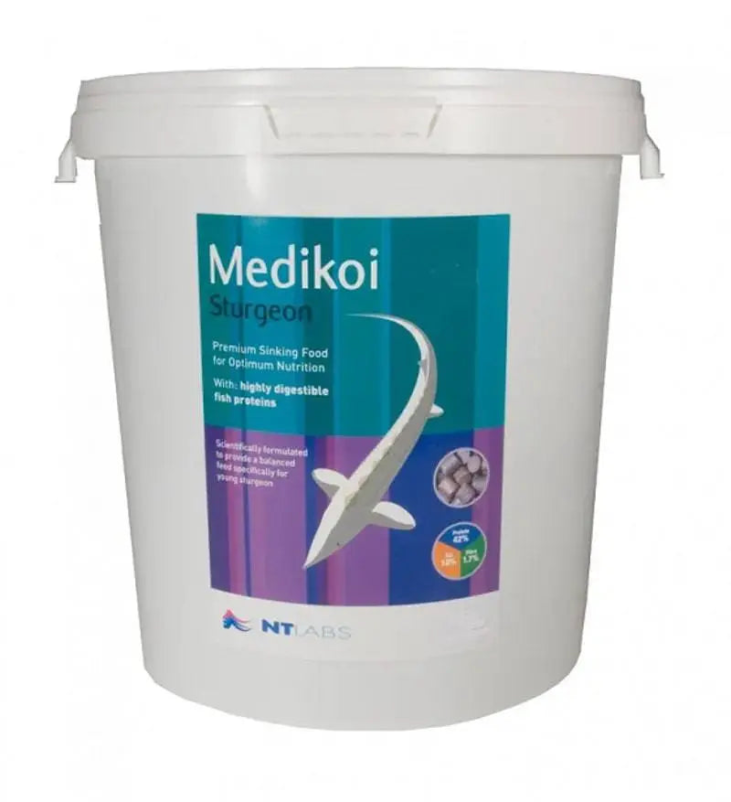 NT Labs MediKoi Sturgeon 5kg Sinking Pond Pellets Nt Labs