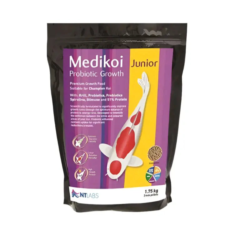 NT Labs Medikoi Probiotic Growth Junior 3mm Pellet - 5kg Nt Labs