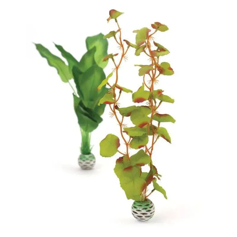 biOrb Medium Green / Green Silk Plant x2 Aquarium Decorations Oase (Uk) Ltd