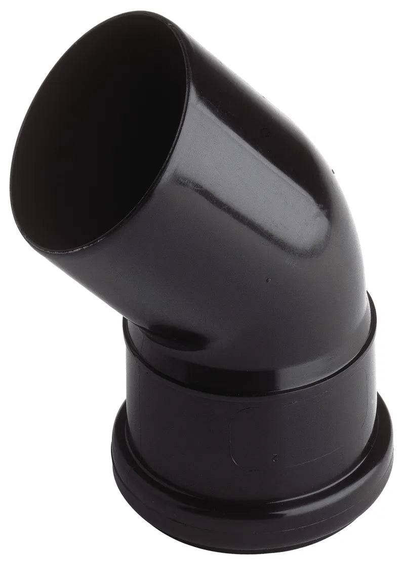 Oase Connection Elbow Black DN75 45 Degree Bend