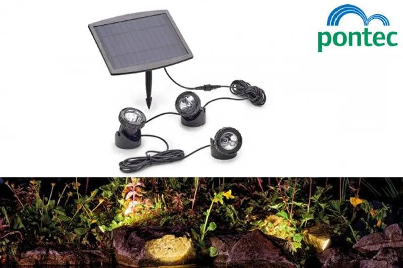 Pontec PondoSolar LED Set 3 – Pond & Garden Lighting PondTec