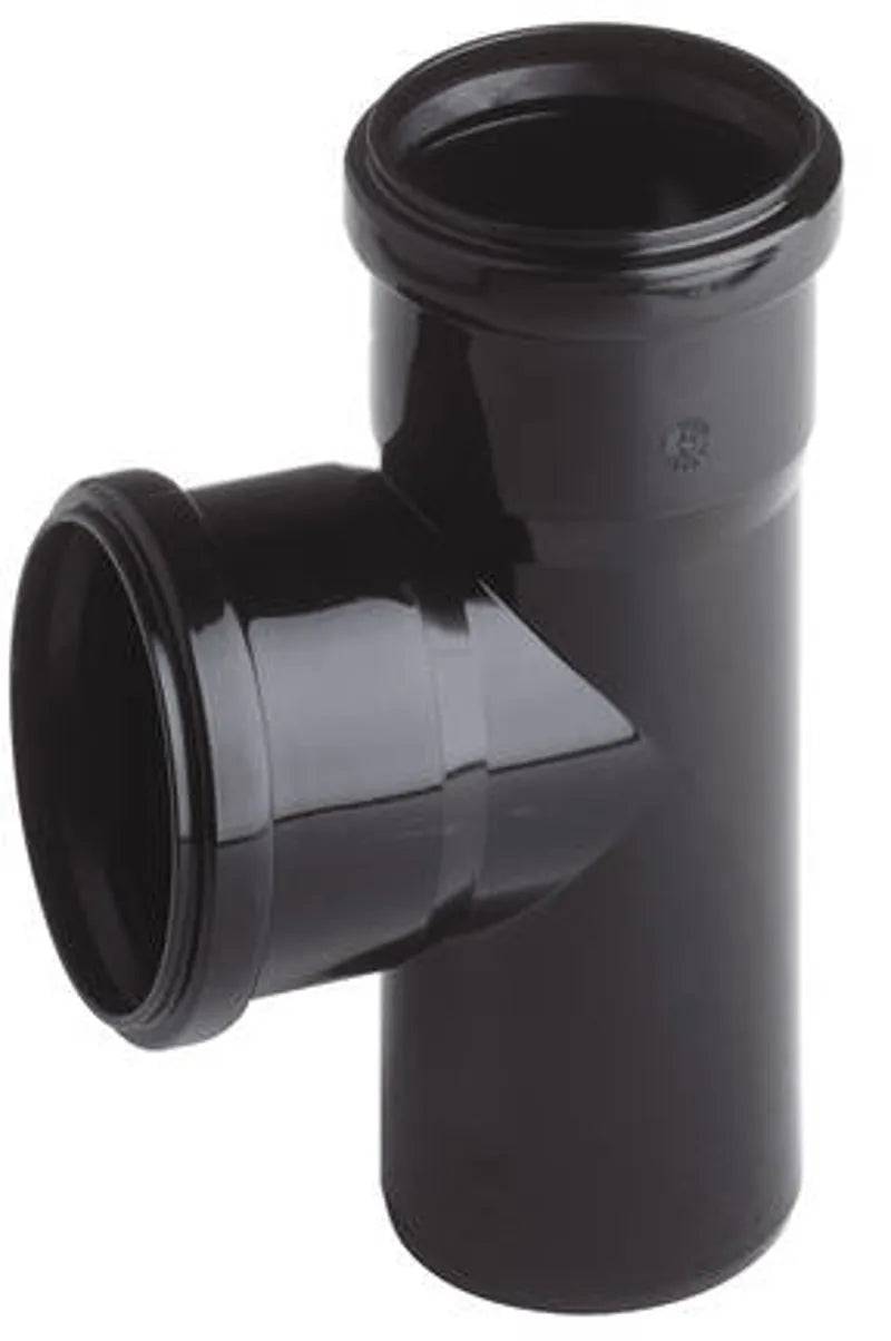 T-Piece Black DN75