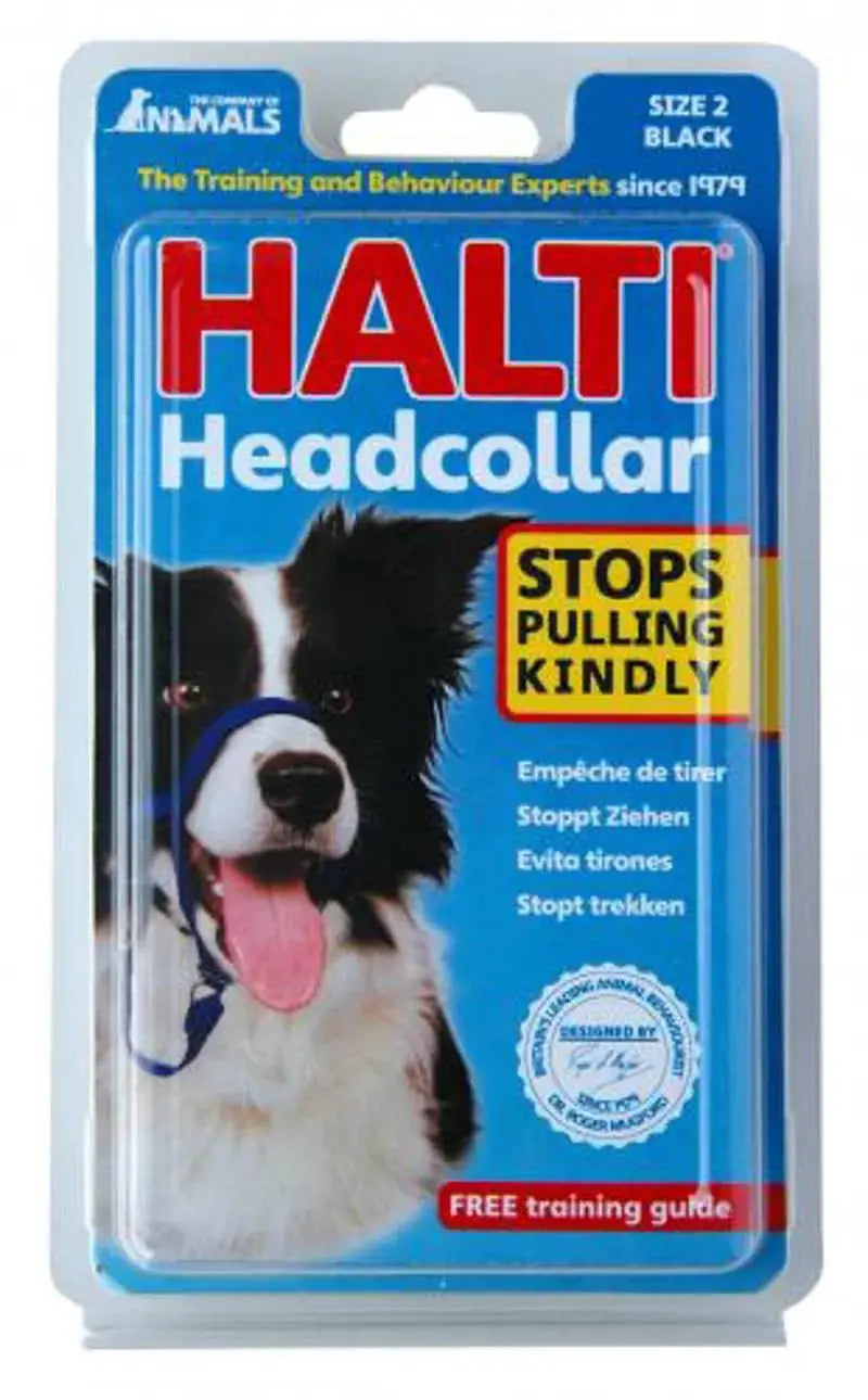 Halti Dog Headcollar Extra Small Black Pedigree Wholesale Limited