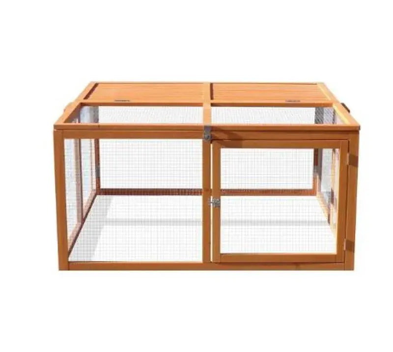 Harrisons Langdale Folding Run with Sun Cover and Carry Handle 120 x 120 x 60cm Pedigree Wholesale Limited