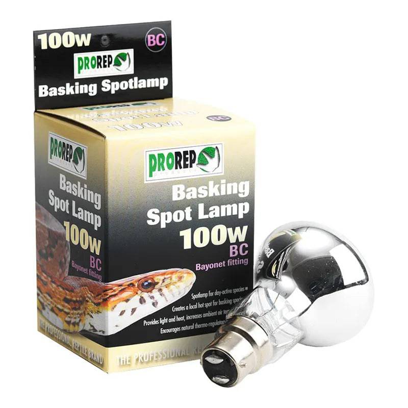 PR Basking Spotlamp 100W BC – Reptile Heat & Light Peregrine Livefoods Ltd