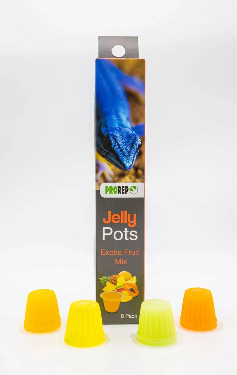 ProRep Jelly Pots Exotic Fruit Mix Pack of 8 Peregrine Livefoods Ltd