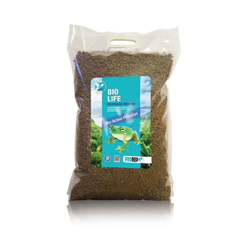 ProRep Bio Life Drainage Substrate Medium 10L – Bioactive Base Peregrine Livefoods Ltd
