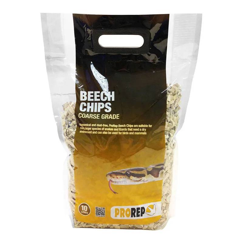 ProRep Beech Chips Coarse 10L – Dust-Free Reptile & Pet Bedding Peregrine Livefoods Ltd