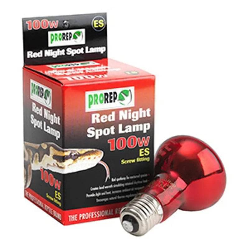 ProRep Red Night Spotlamp 100W Screw Fitting Peregrine Livefoods Ltd