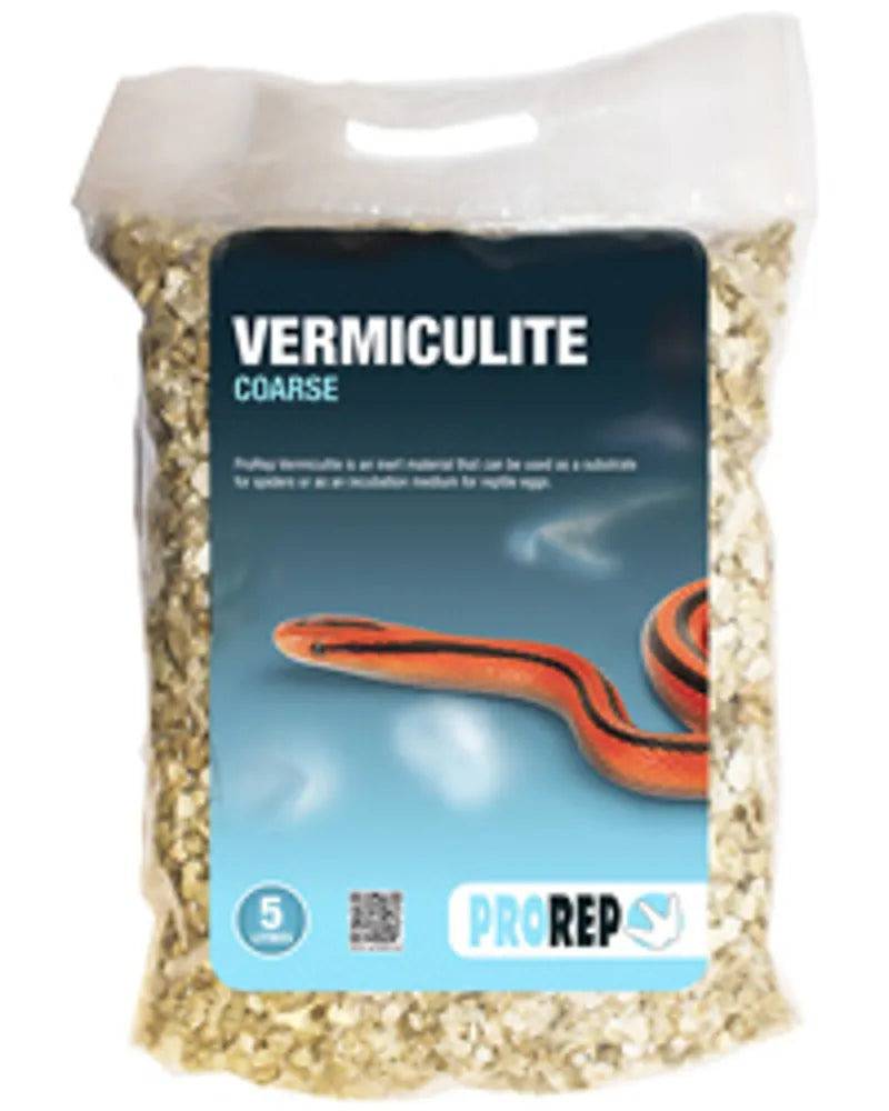 ProRep Coarse Vermiculite 5L – Natural Reptile & Spider Substrate Peregrine Livefoods Ltd
