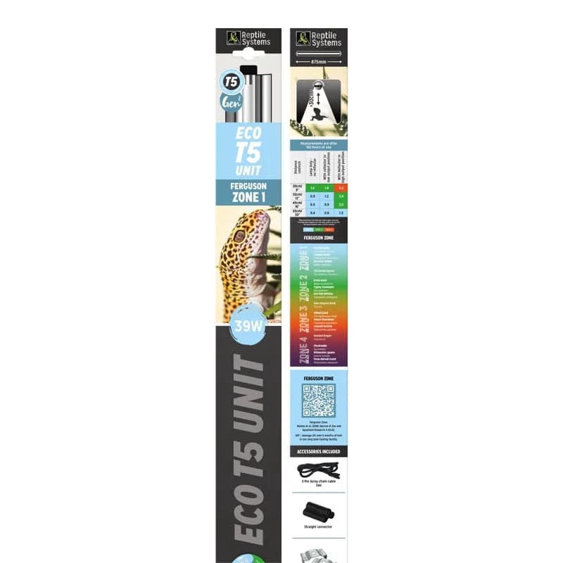RS Eco T5 Unit Zone 1 39w 870mm