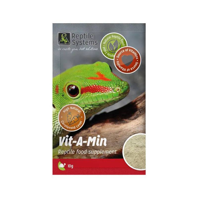 RS Vit-A-Min A 10g – Complete Reptile Multivitamin Powder Peregrine Livefoods Ltd