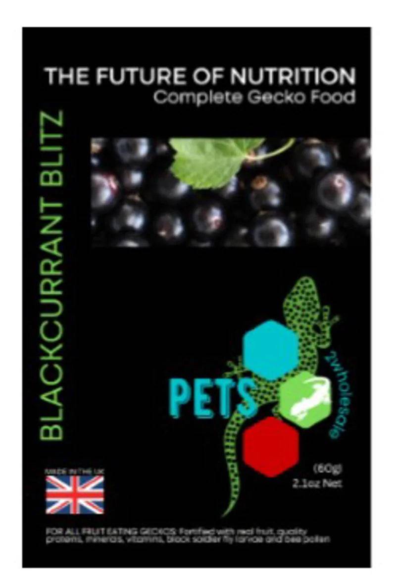 Gecko Diet - Blackcurrant Blitz 200g Pack