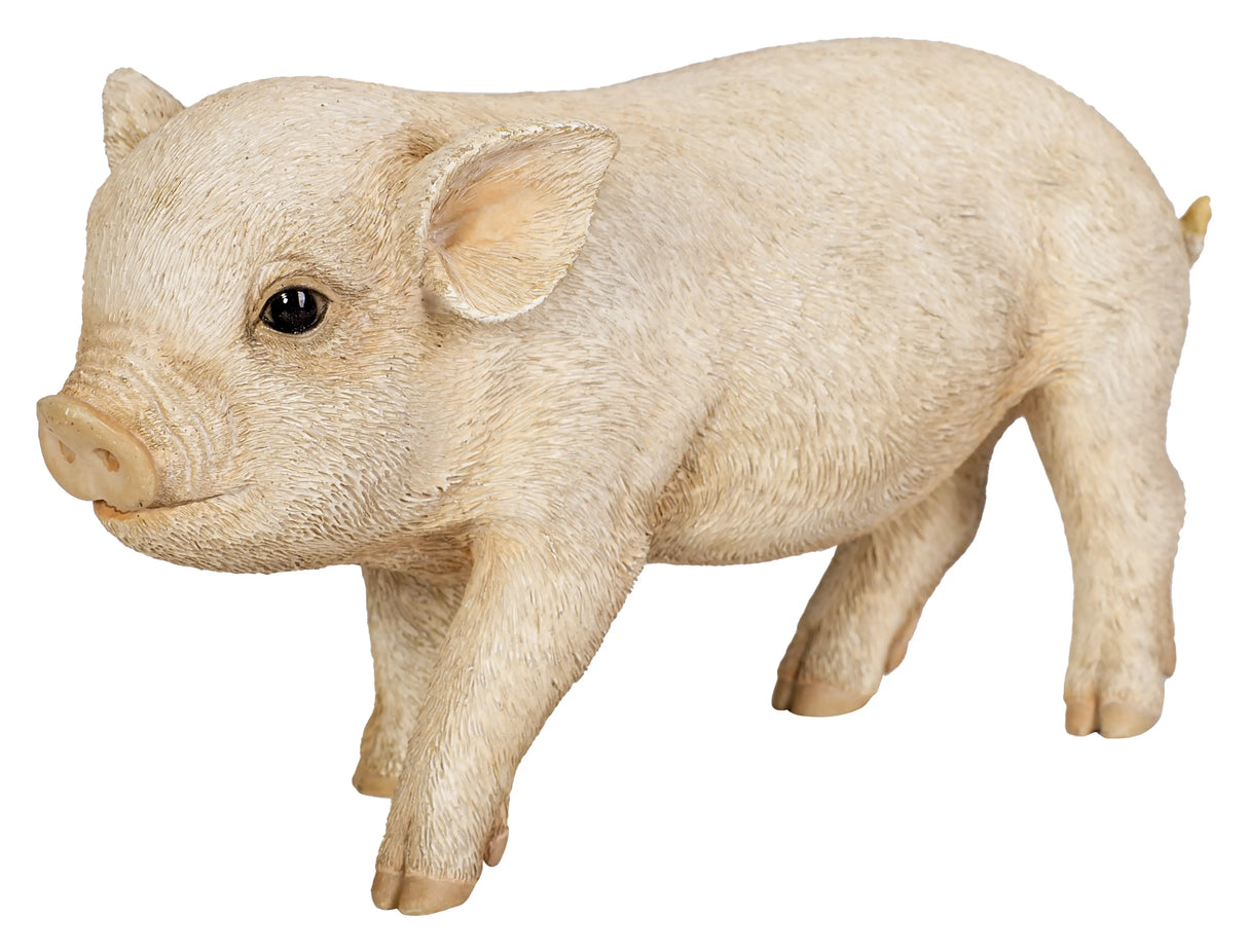Micro Pig Real Life Resin Ornament by Vivid Arts Vivid Arts