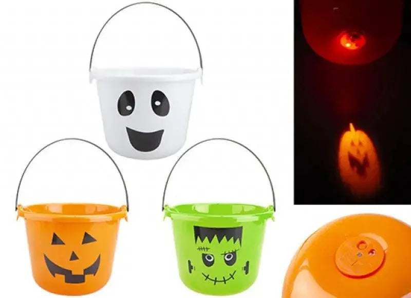 Halloween Projector Candy Bucket – Assorted Designs Pms International Group Plc