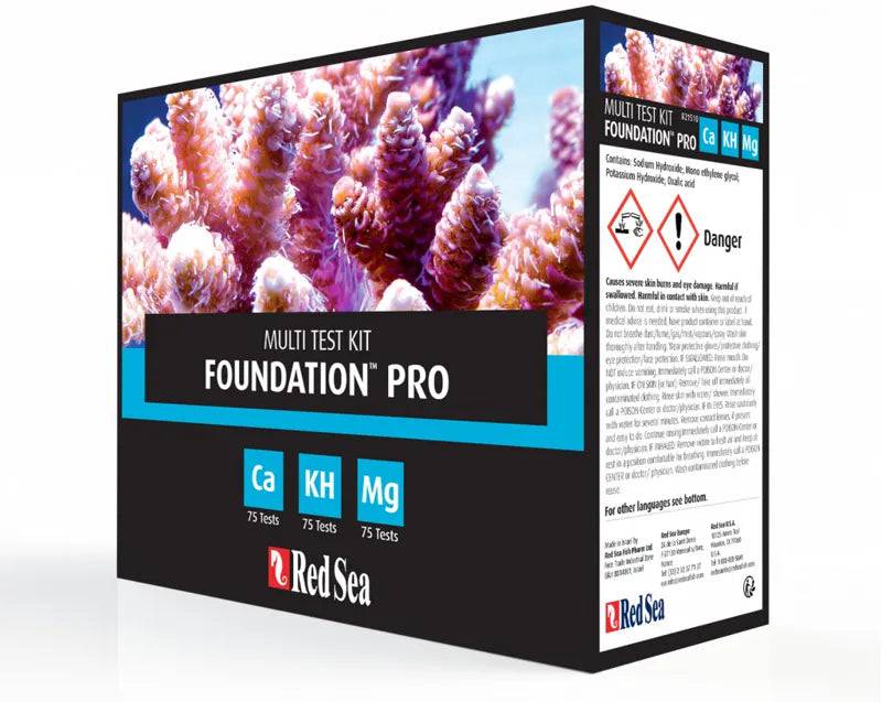 Red Sea Reef Foundation Pro Multi Test Kit (Ca, Alk, Mg) Red Sea Aquatics (Uk) Ltd