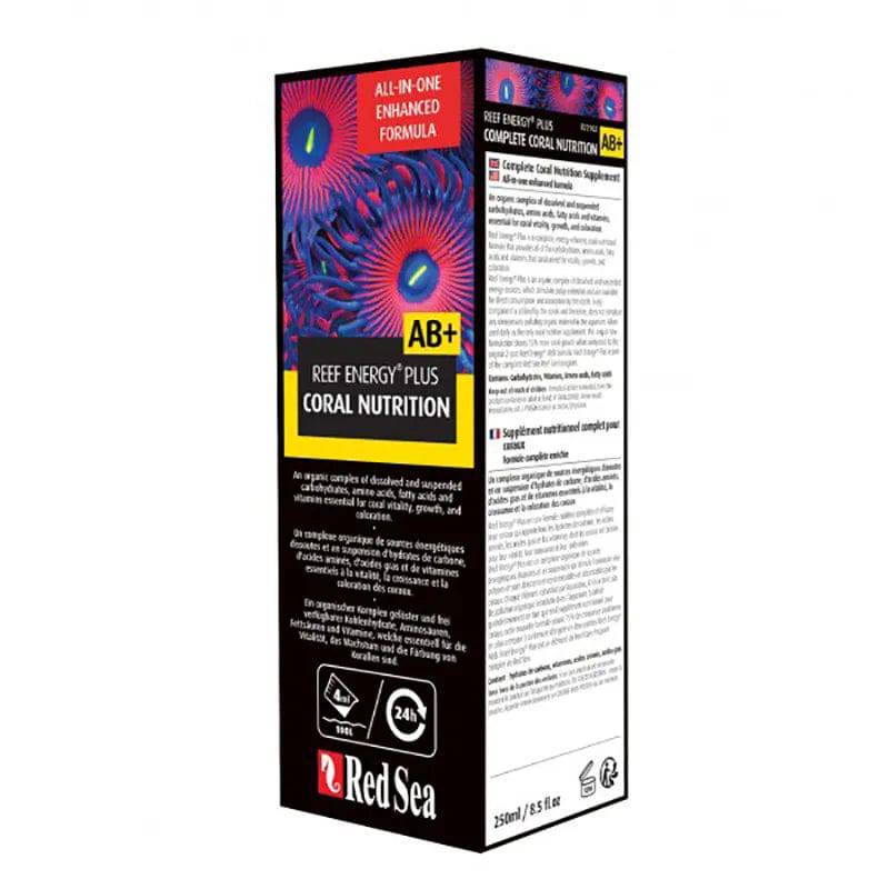 Red Sea Reef Energy Plus AB+ 1L – Combined Coral Supplement for Enhanced Growth Red Sea Aquatics (Uk) Ltd