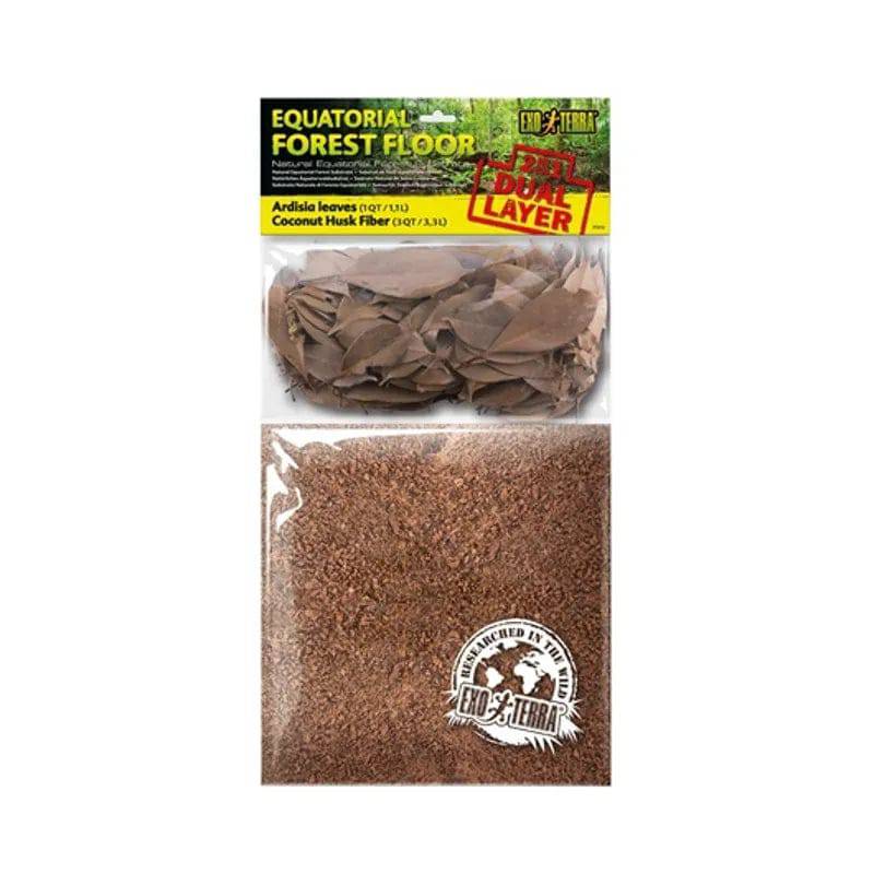 Exo Terra Equatorial Forest Floor Dual Layer Substrate Exo Terra