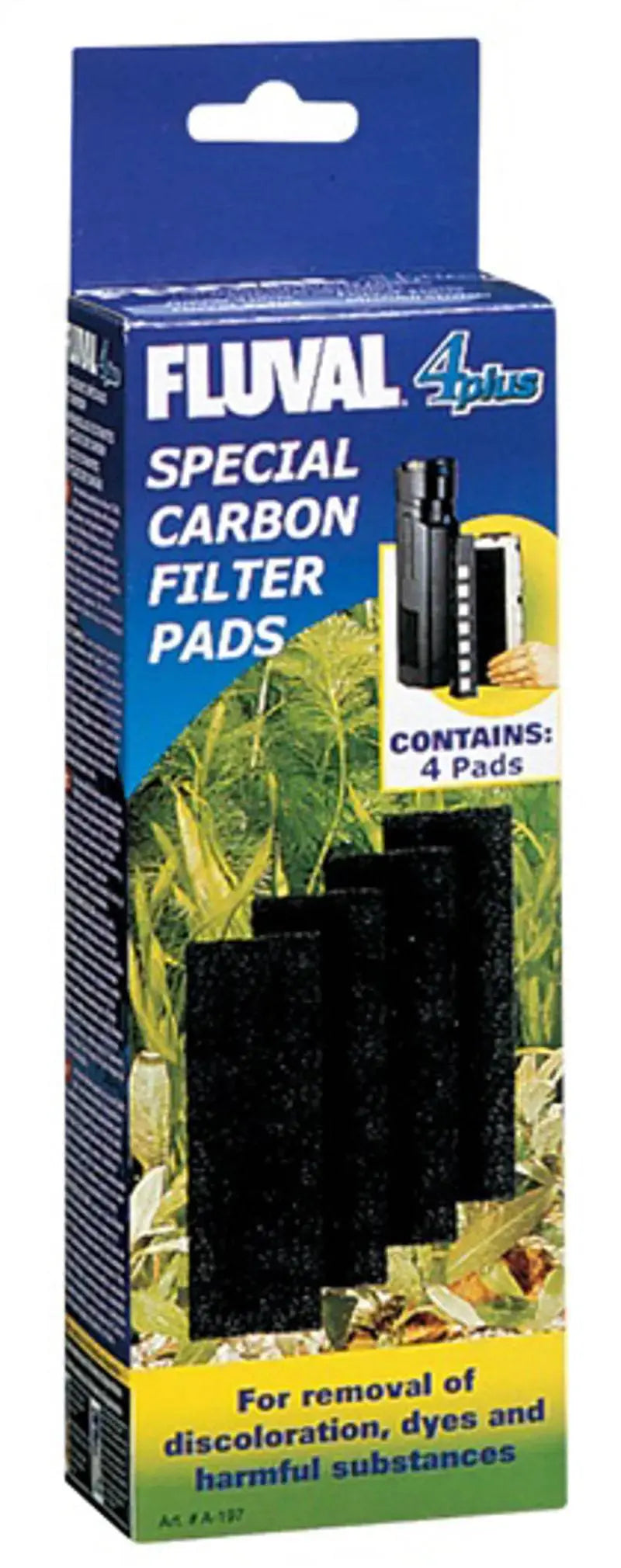 Fluval 4plus Carbon Pad 4pk Rolf C. Hagen