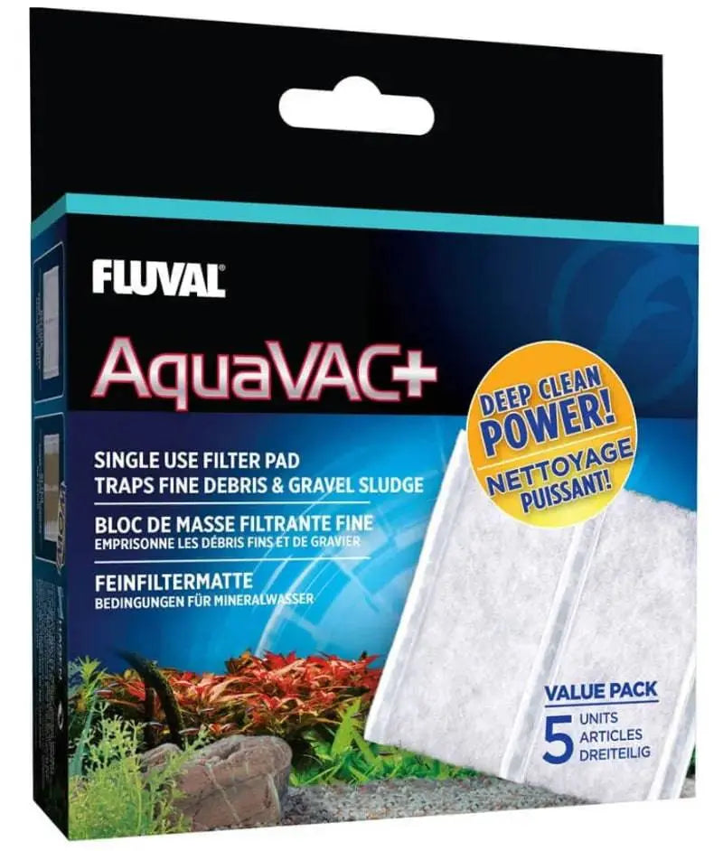 Fluval Aqua Vac+ Fine Filter Pad Replacement Media Rolf C. Hagen
