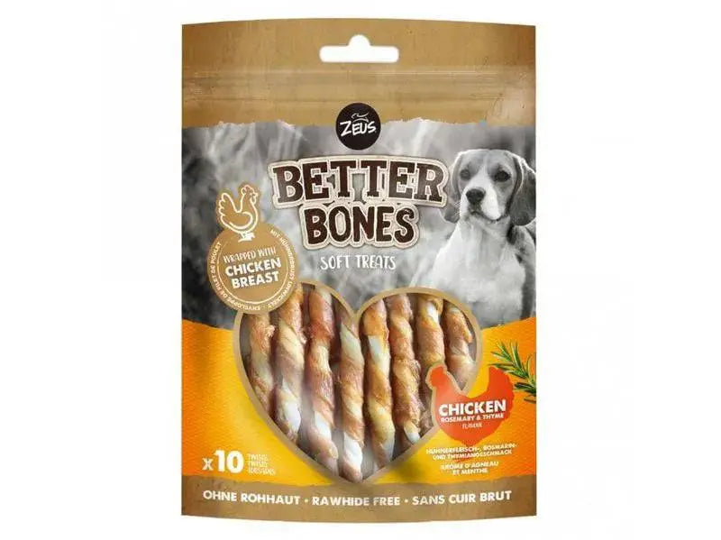 Zeus Better Bones Chicken Wrapped Twists 10pk Rolf C. Hagen