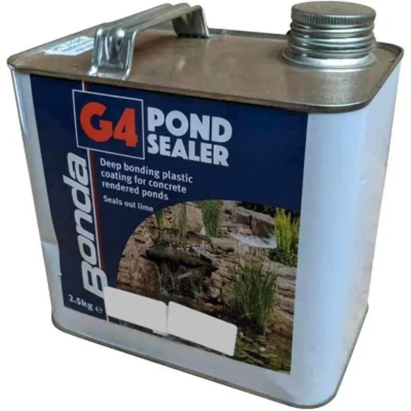 Bonda G4 Black Pond Sealer 2.5kg – Polyurethane Waterproofing Rustins