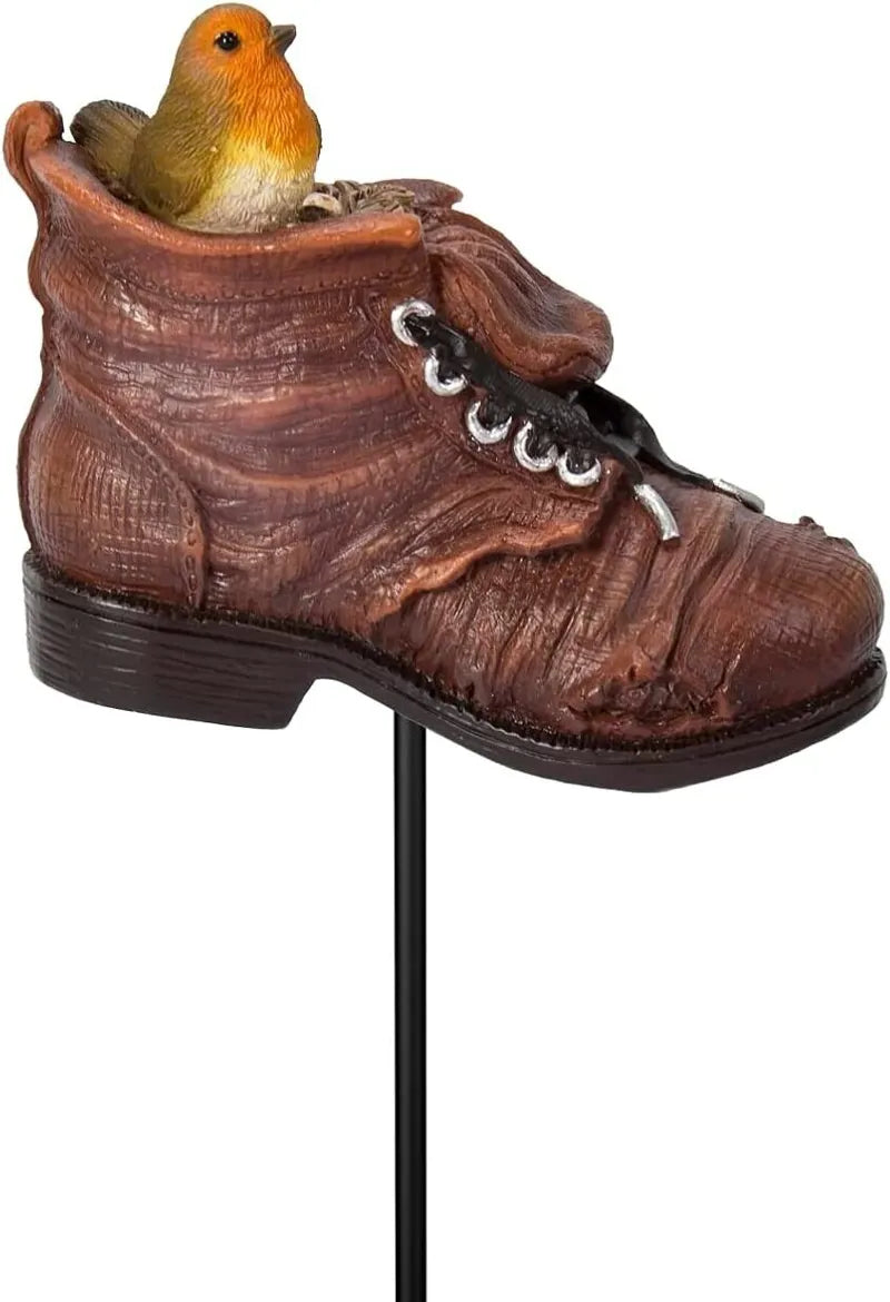 Mini Robin Boot Plant Pal By Vivid Arts Vivid Arts