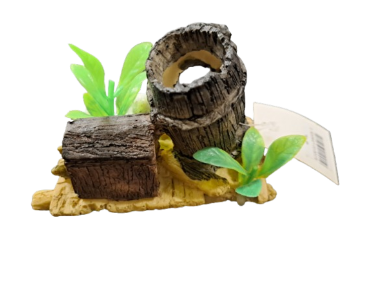 Skeletons & Barrels Aquarium Ornament