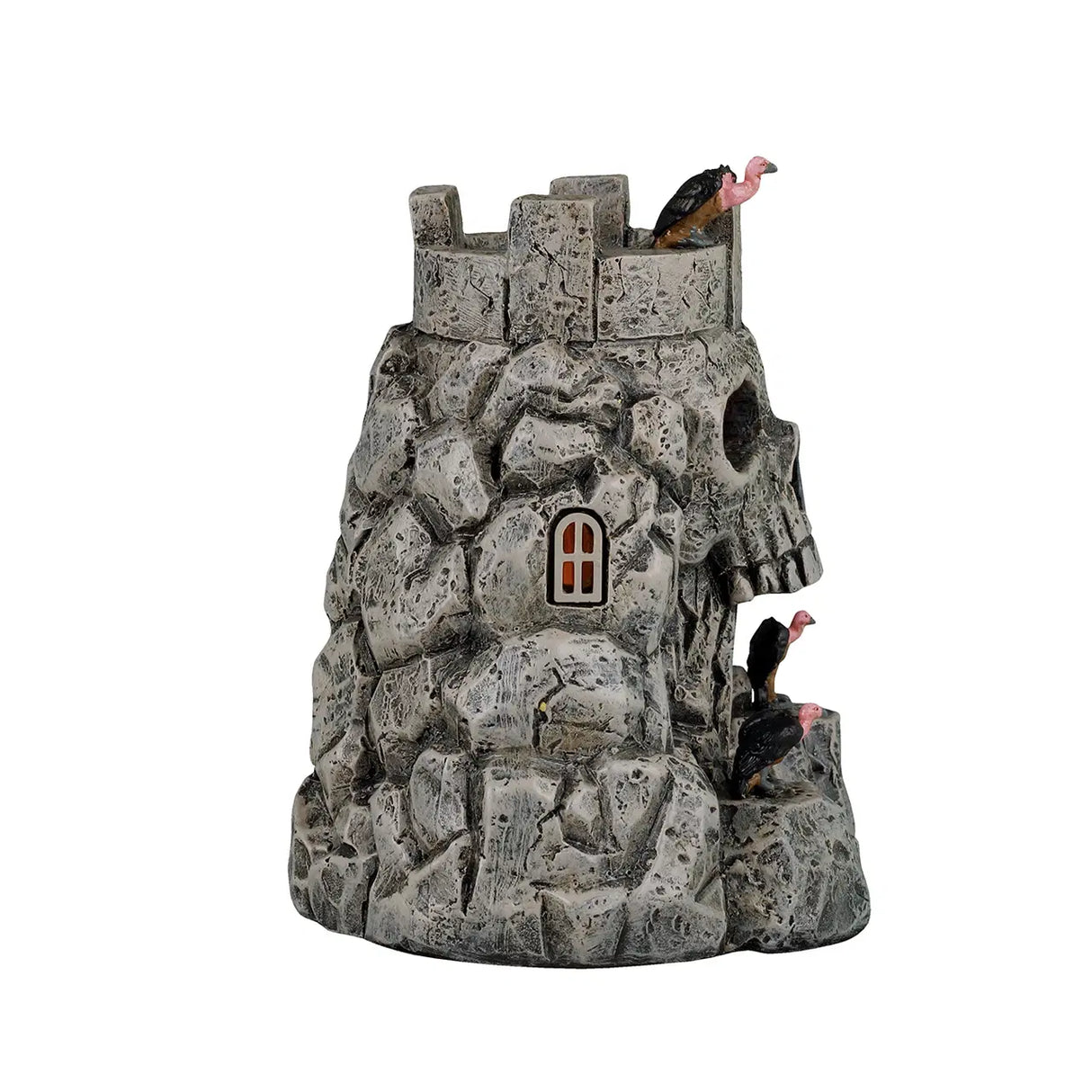 SKULL CASTLE, AC ADAPTABLE Lemax Spooky Town