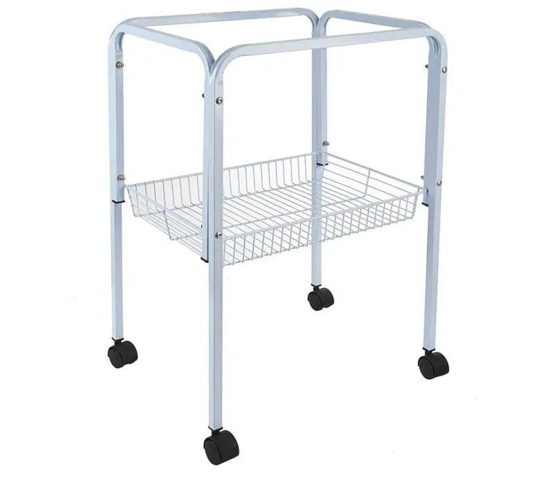 C3 Rainforest Bird Cage Stand White