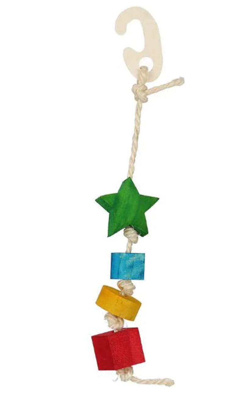 Colour Play Dangly Small Animal Toy by Little Zoo Sky Pets