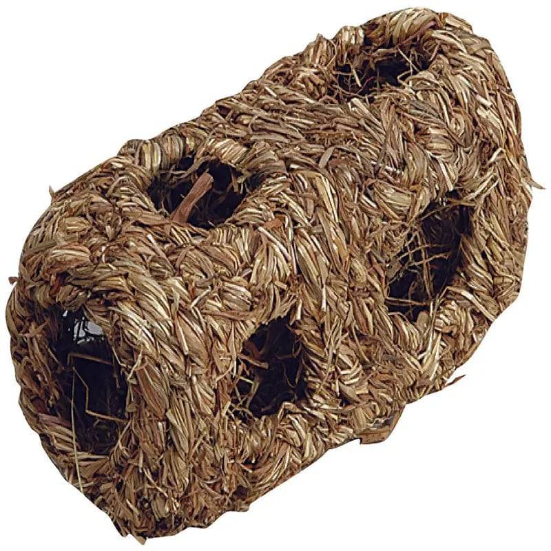 Tubular Double Hay Nest Toy by Little Zoo Sky Pets
