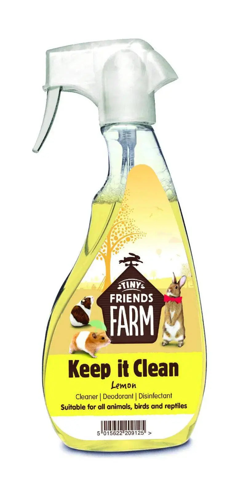 Tiny Friends Farm Keep It Clean Lemon Spray 500ml Supreme Petfoods Ltd